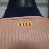 Nuova maglia FC Barcelona 2025-2026 beige collo
