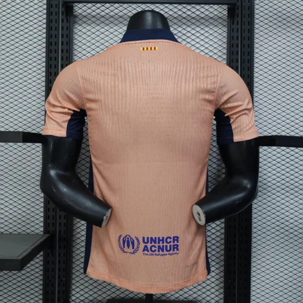 Nuova maglia FC Barcelona 2025-2026 beige con numero