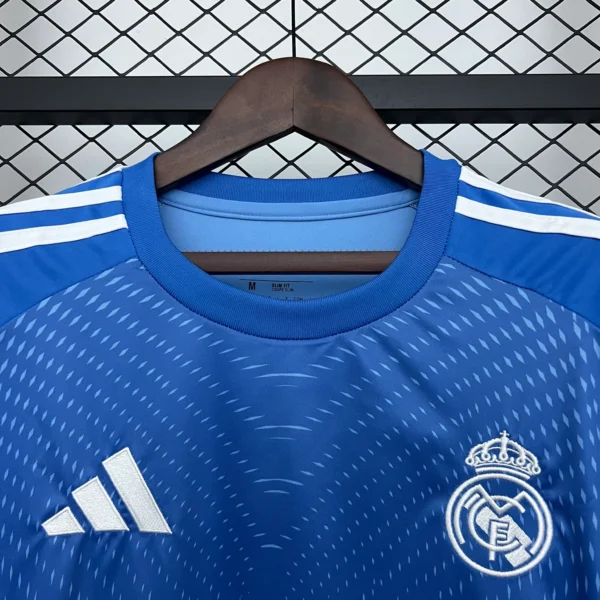Nuova maglia Real Madrid 2025-2026 Blu collo