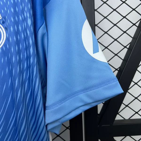 Nuova maglia Real Madrid 2025-2026 Blu manica