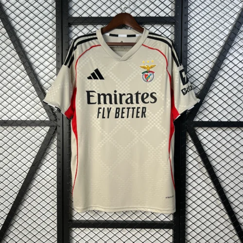 Maglia Benfica Beige 2025-2026