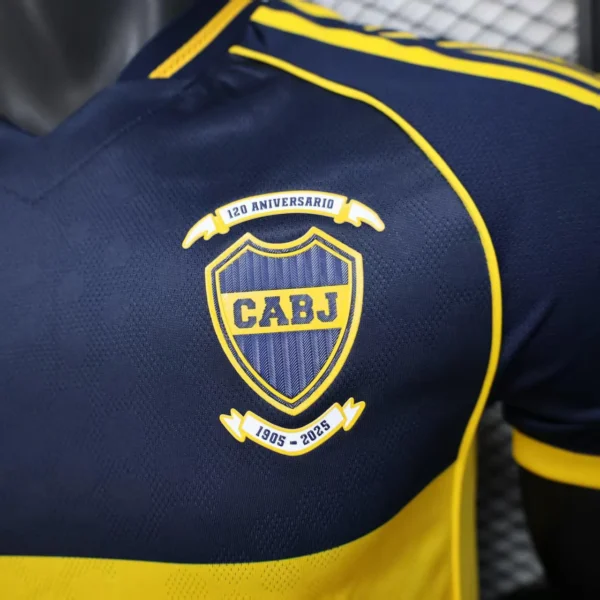 Maglia Boca Juniors 2025-2026 120° Anniversario stemma