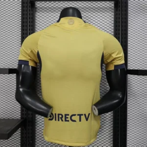 Maglia Boca Juniors Dorata 2025-2026 dorso