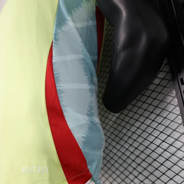 Maglia Spagna giallo 2024 Yamal laterale