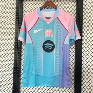 Maglia FC Barcelona 2025-2026 Celeste/Rosa