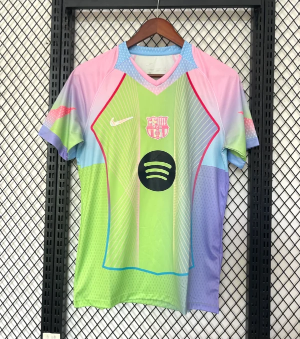 Maglia FC Barcelona 2025-2026 Verde/Rosa