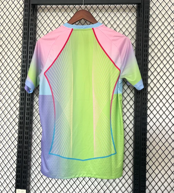 Maglia FC Barcelona 2025-2026 Verde/Rosa con numero