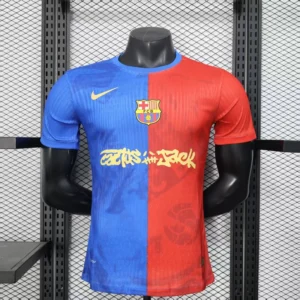 Maglia FC Barcelona blu/rossa 2025-2026