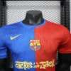 Maglia FC Barcelona blu/rossa 2025-2026 collo