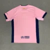 Maglia FC Barcelona rosa 2025-2026 con numero