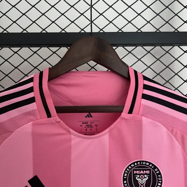 Maglia Inter Miami Messi 2025-2026 Rosa collo
