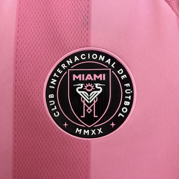 Maglia Inter Miami Messi 2025-2026 Rosa stemma