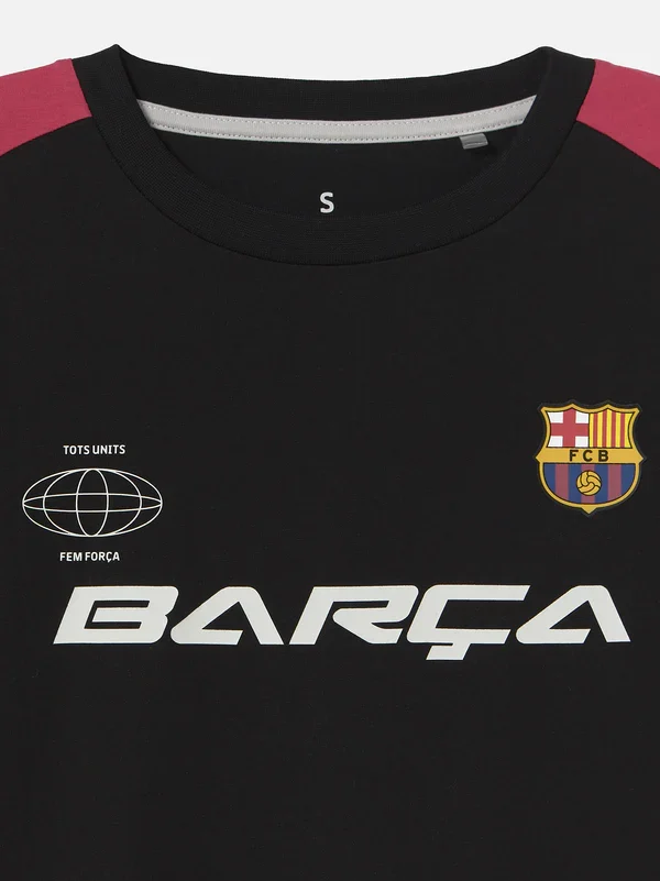 Maglia Nera Festival FC Barcelona 2025-2026 collo