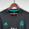 Maglia Nera Real Madrid 2017-2018 Ronaldo collo