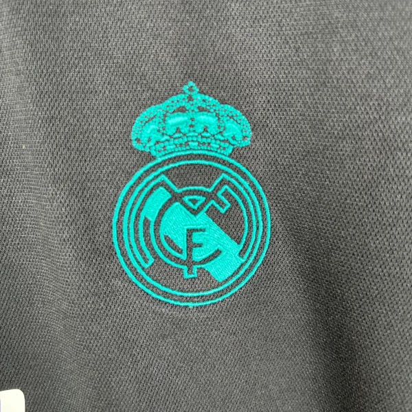 Maglia Nera Real Madrid 2017-2018 Ronaldo stemma