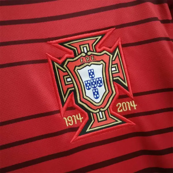 Maglia Portogallo Mondiale 2014 Ronaldo stemma