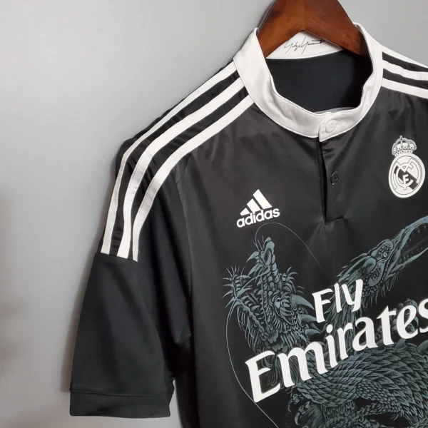 Maglia Real Madrid 2014-2015 Nera spalla