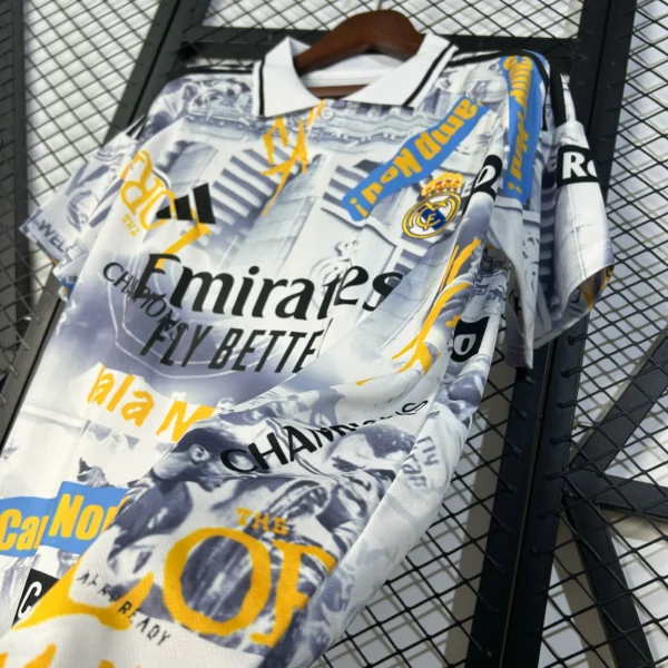 Maglia Real Madrid 2025-2026 Storia lato