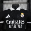 Maglia Real Madrid 2025-2026 Nera collo