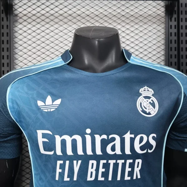 Maglia Real Madrid Blu 2025-2026 collo