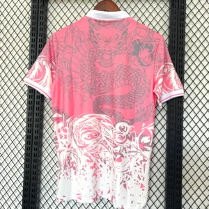 Maglia Real Madrid Rosa 2025-2026 Dragon con numero