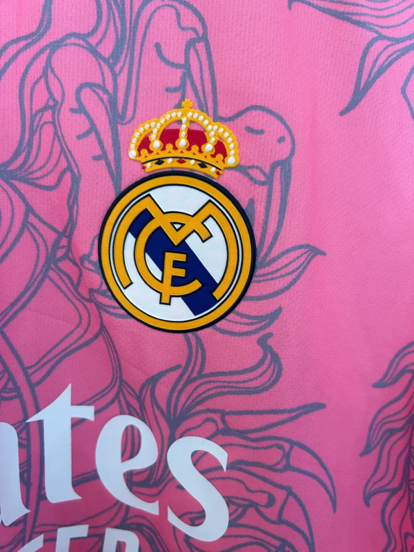 Maglia Real Madrid Rosa 2025-2026 Dragon stemma