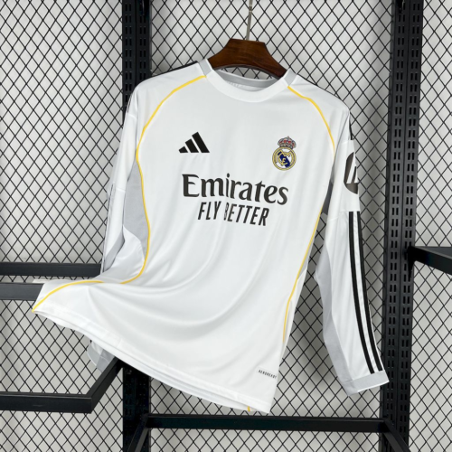 Maglia Real Madrid maniche lunghe 2025-2026-1