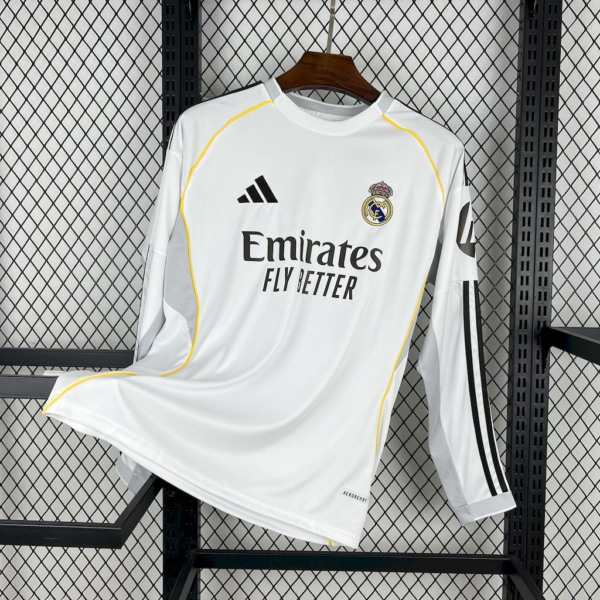 Maglia Real Madrid maniche lunghe 2025-2026-1