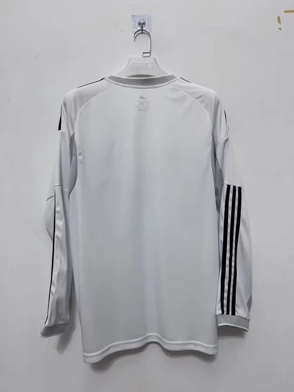 Prima divisa Real Madrid maniche lunghe 2025-2026 personalizzata