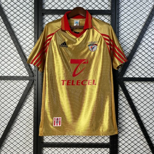 Maglia Retro Benfica Oro 1998-1999