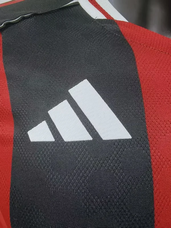 Maglia River Plate rosso/nero 2025-2026 logo