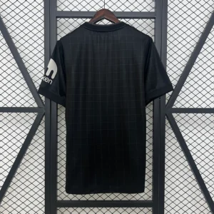 Maglia Tottenham 2025-2026 nera con numero