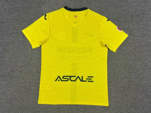 Maglia Villarreal gialla 2025-2026 dorsale