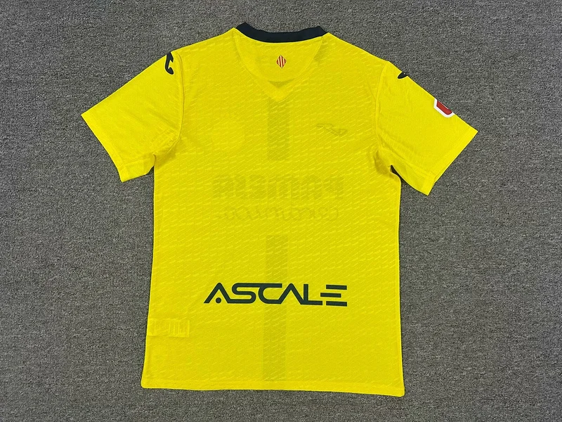 Maglia Villarreal gialla 2025-2026 personalizzata