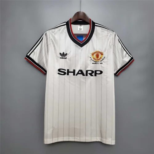 Maglia bianca Manchester United 1982-1983