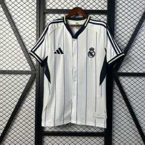 Maglia bianca retrò Real Madrid US Pack 2025
