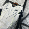 Maglia bianca retrò Real Madrid US Pack 2025 lato