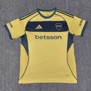 Maglia dorata Boca Juniors 2025-2026