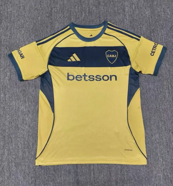 Maglia dorata Boca Juniors 2025-2026