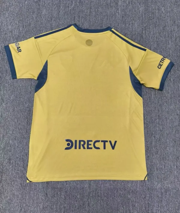 Maglia dorata Boca Juniors 2025-2026 dorso