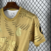 Maglia dorata Real Madrid 2025-2026 manica