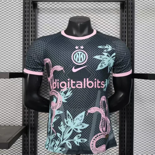 Maglia nera Inter Milano serpente 2025-2026