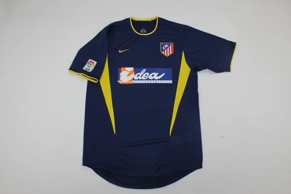 Maglia Retro Atletico Madrid 2002-2003 Blu