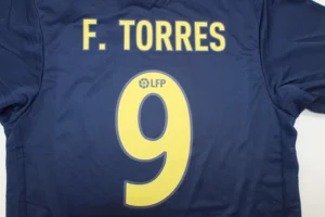 Maglia Retro Atletico Madrid 2002-2003 Blu Torres