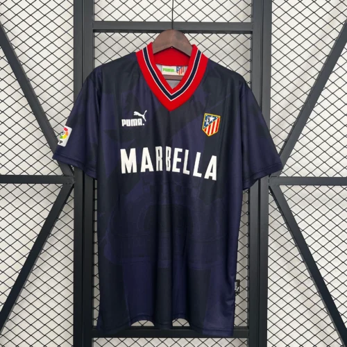 Maglia Retro Atletico Madrid Blu 1995-1996