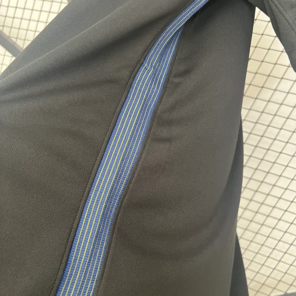 Maglia Retro Atletico Madrid Nera 2016-2017 laterale