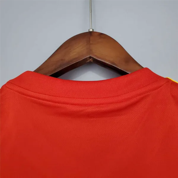 Maglia retro Spagna rossa 2018 Iniesta collo