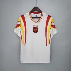 Maglia retro Spagna bianca 1996