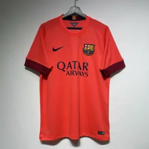 Maglia retrò FC Barcelona arancione 2014-2015