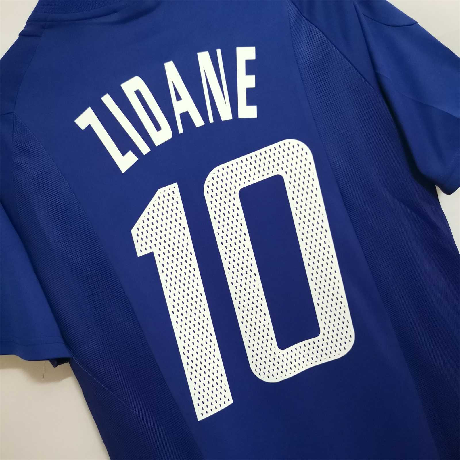 Maglia retro Francia Zidane 2002 dorsale 10 Zidane
